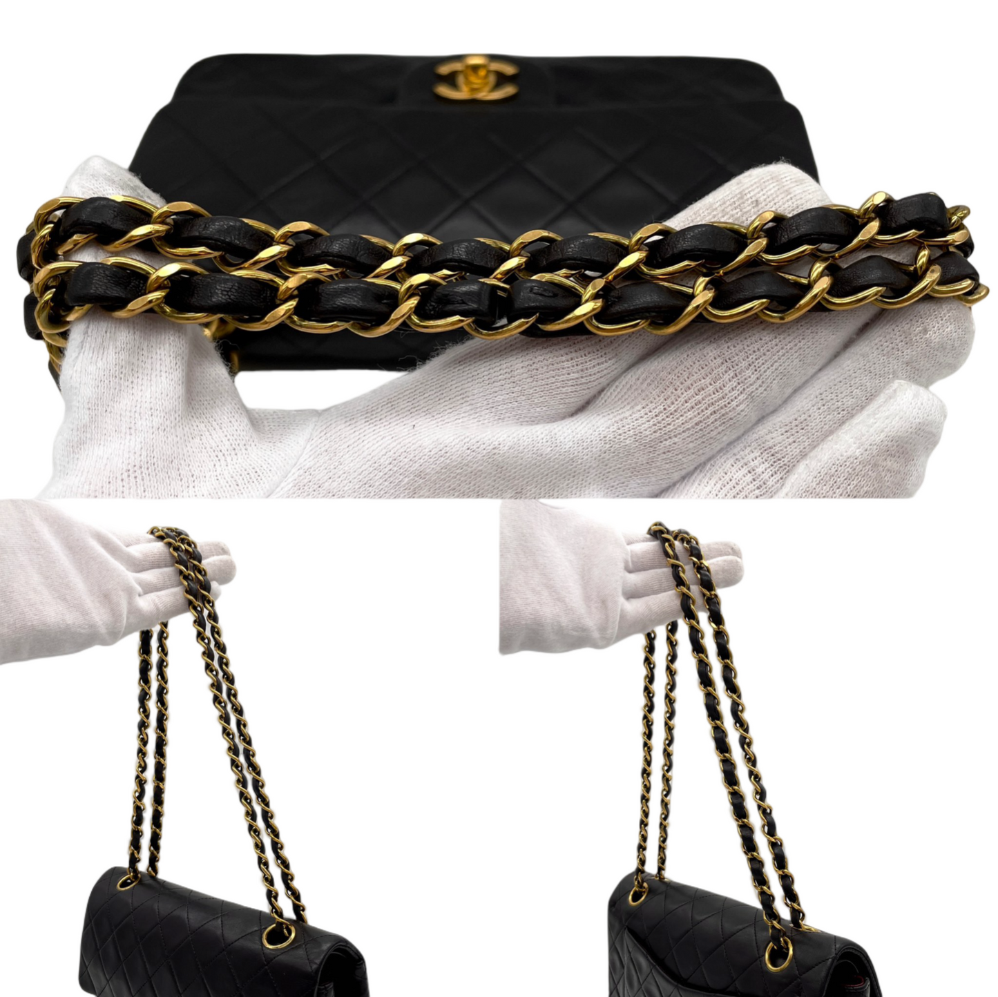 CHANEL Matelasse Classic Flap Chain Shoulder Bag 23