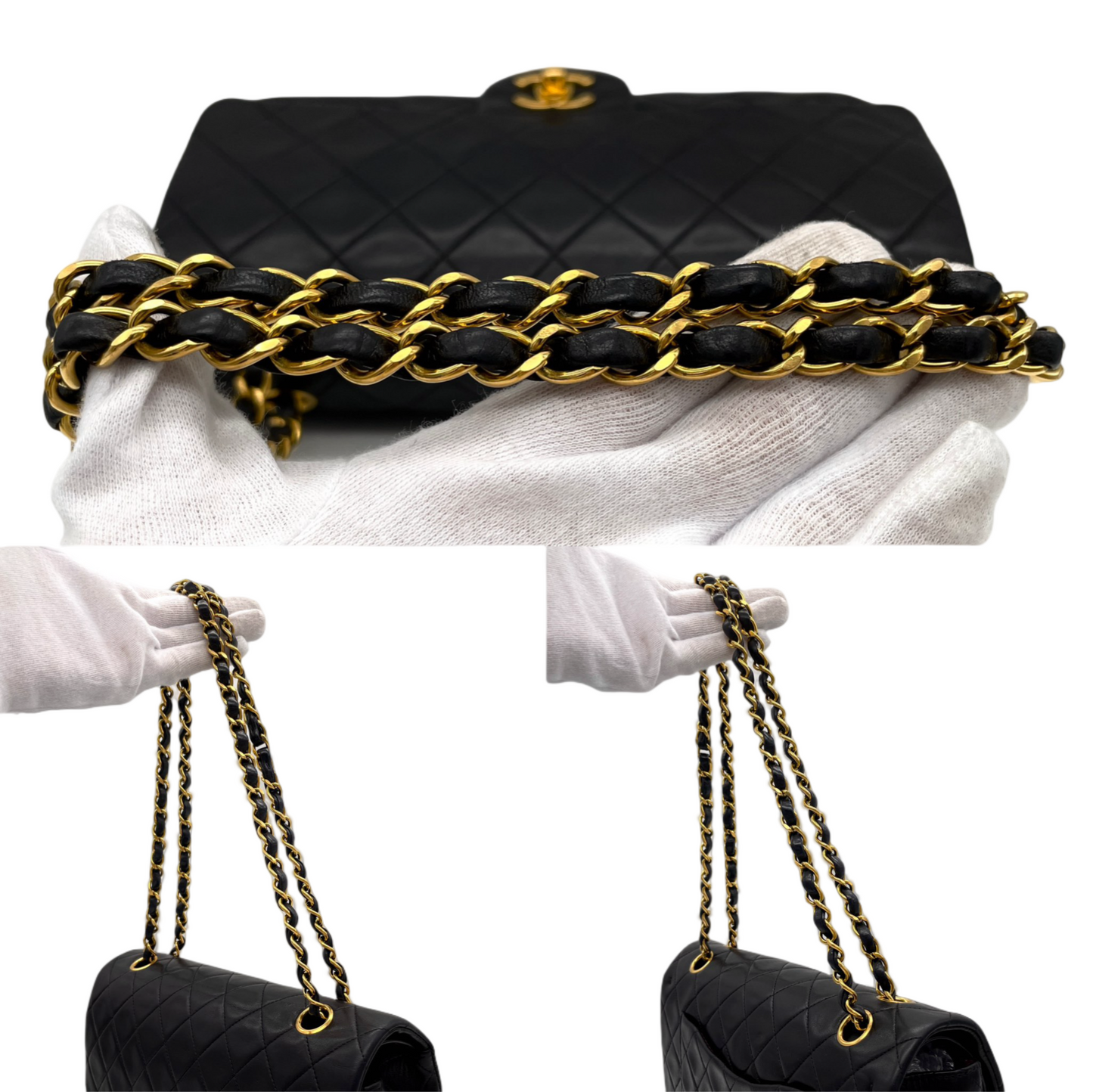 CHANEL Matelasse Classic Flap Chain Shoulder Bag 25