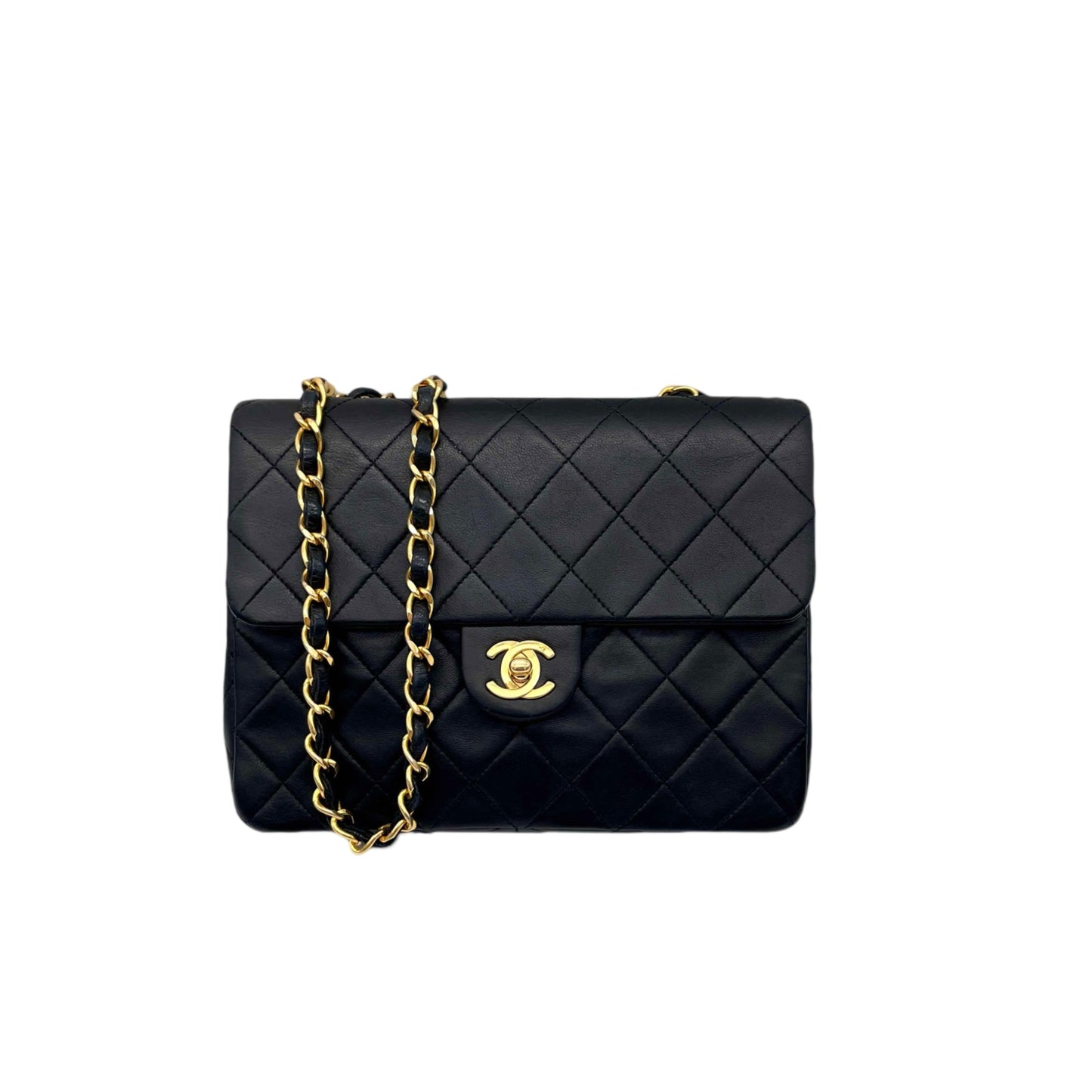 CHANEL Matelasse Mini Single Flap Chain Shoulder Bag