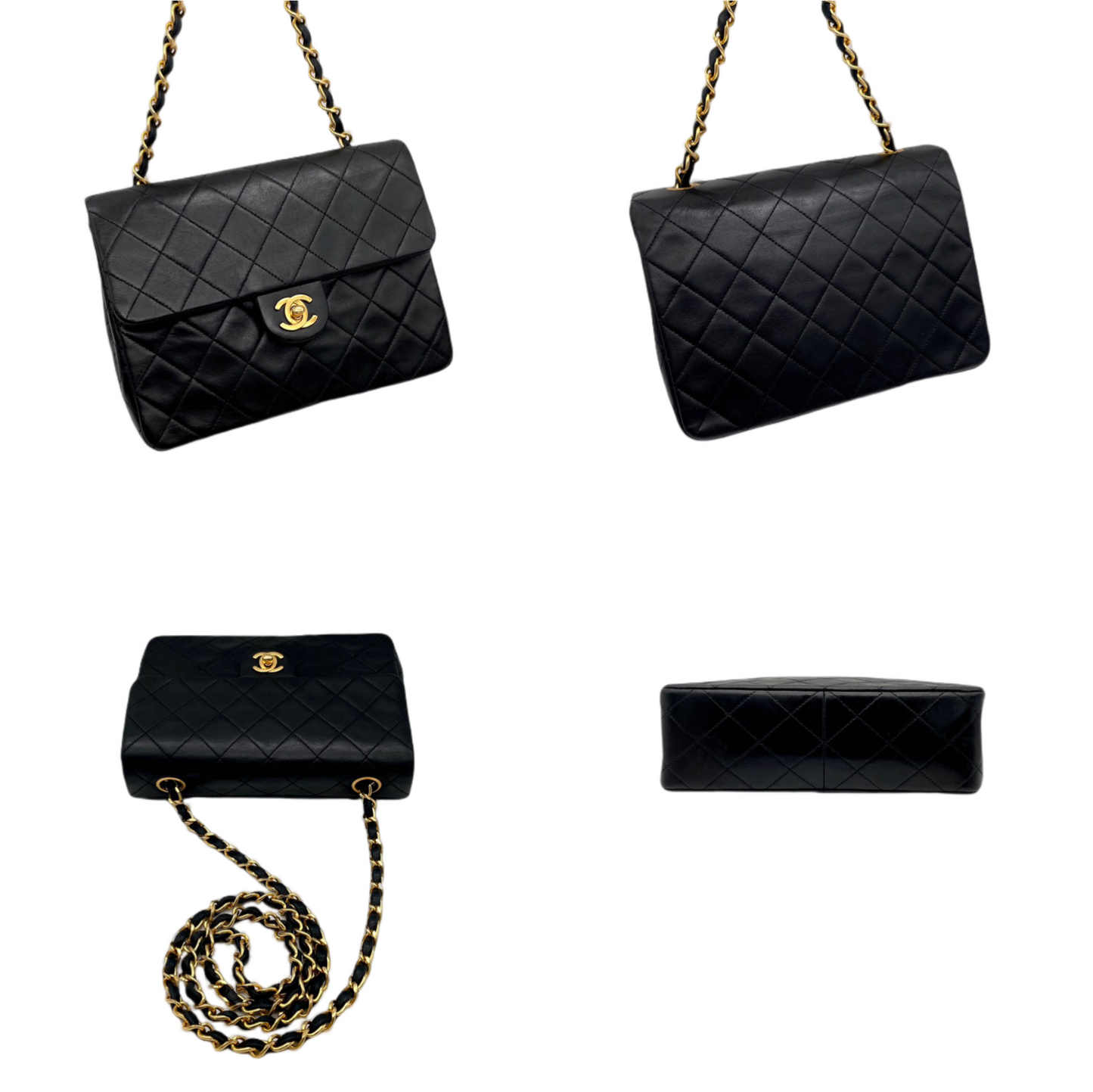 CHANEL Matelasse Mini Single Flap Chain Shoulder Bag