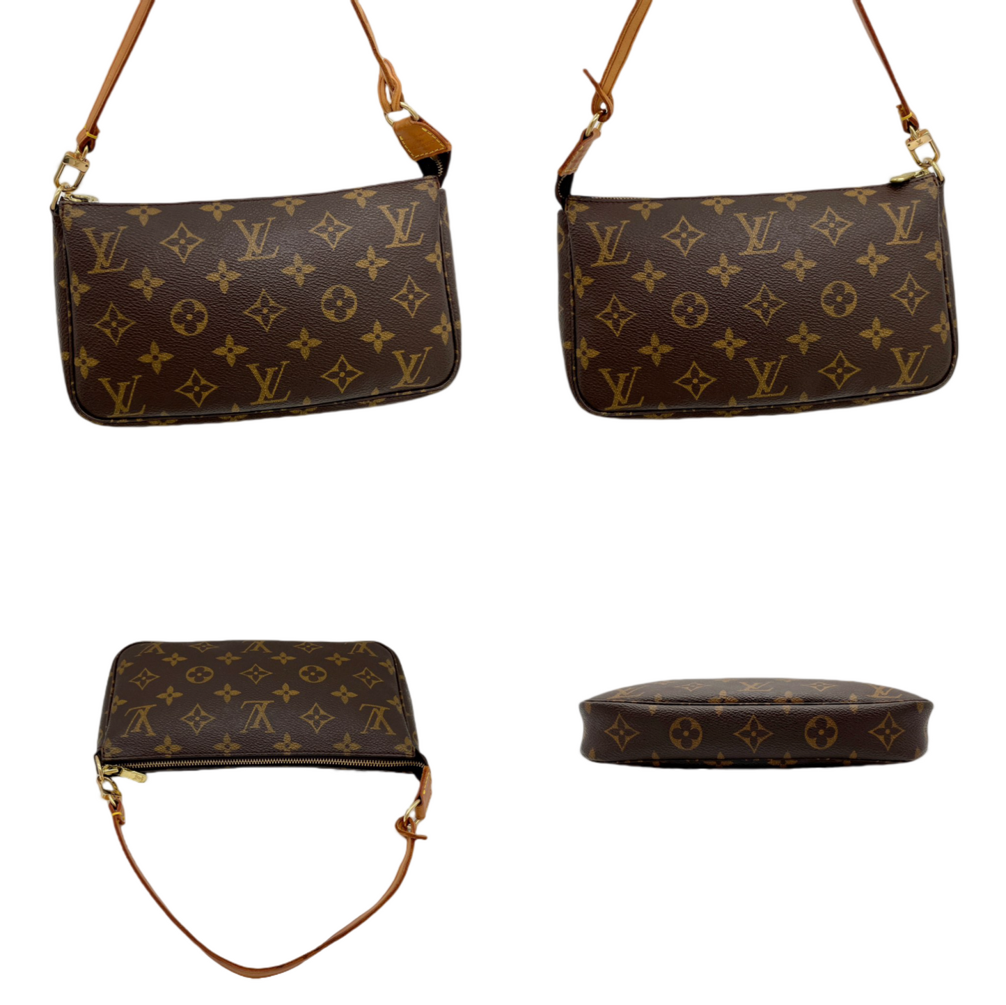 LOUIS VUITTON Monogram Pochette Accessory M51980