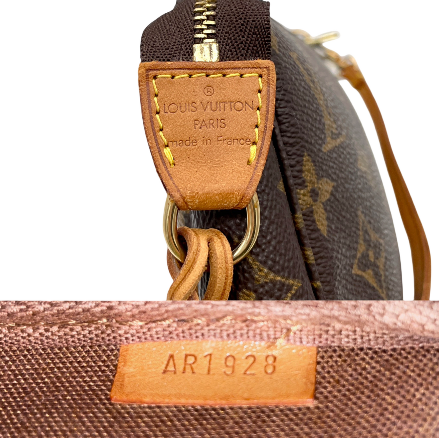 LOUIS VUITTON Monogram Pochette Accessoires M51980