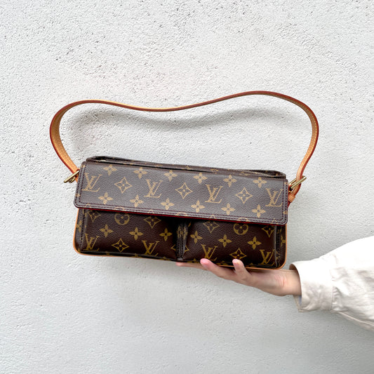 LOUIS VUITTON Monogram Viva-Cité MM Shoulder Bag