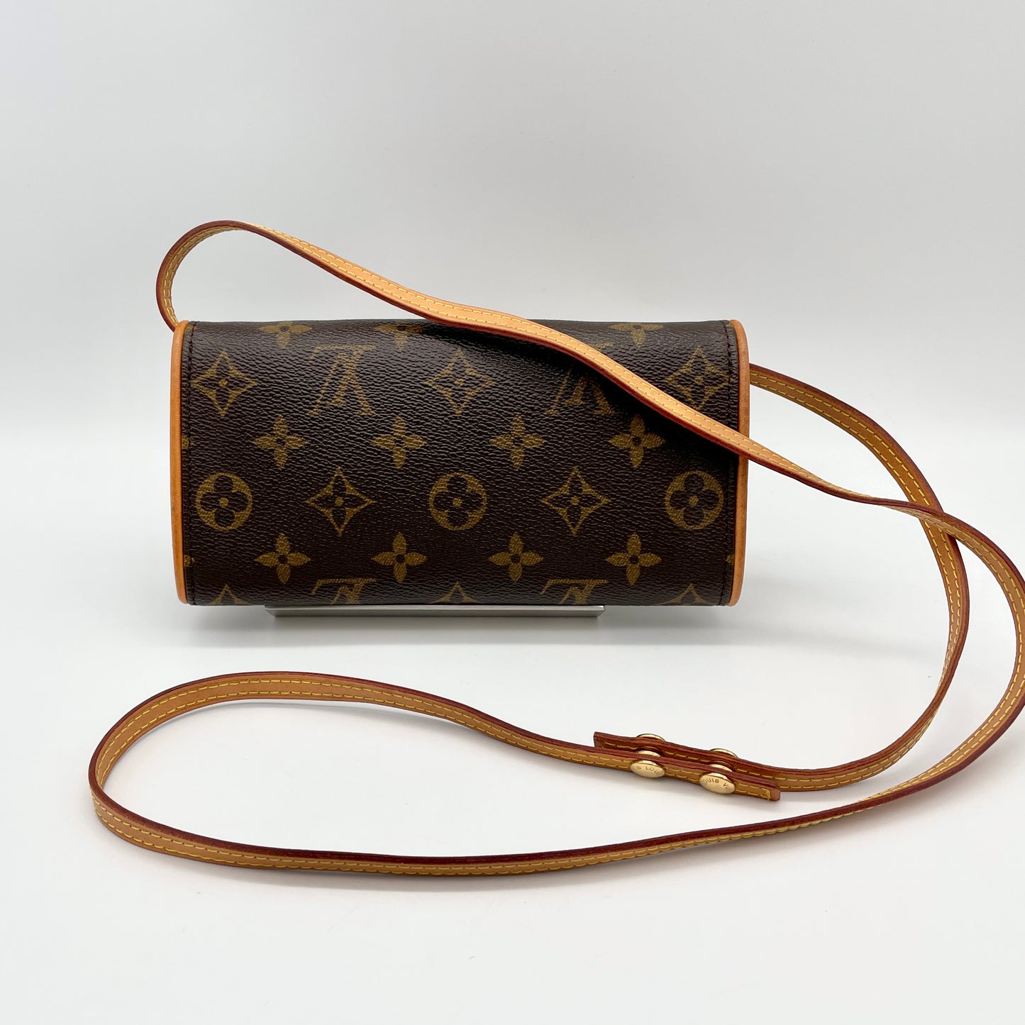 LOUIS VUITTON ﾓﾉｸﾞﾗﾑ ﾎﾟｼｪｯﾄ ﾂｲﾝPM M51854 ﾌﾞﾗｳﾝ