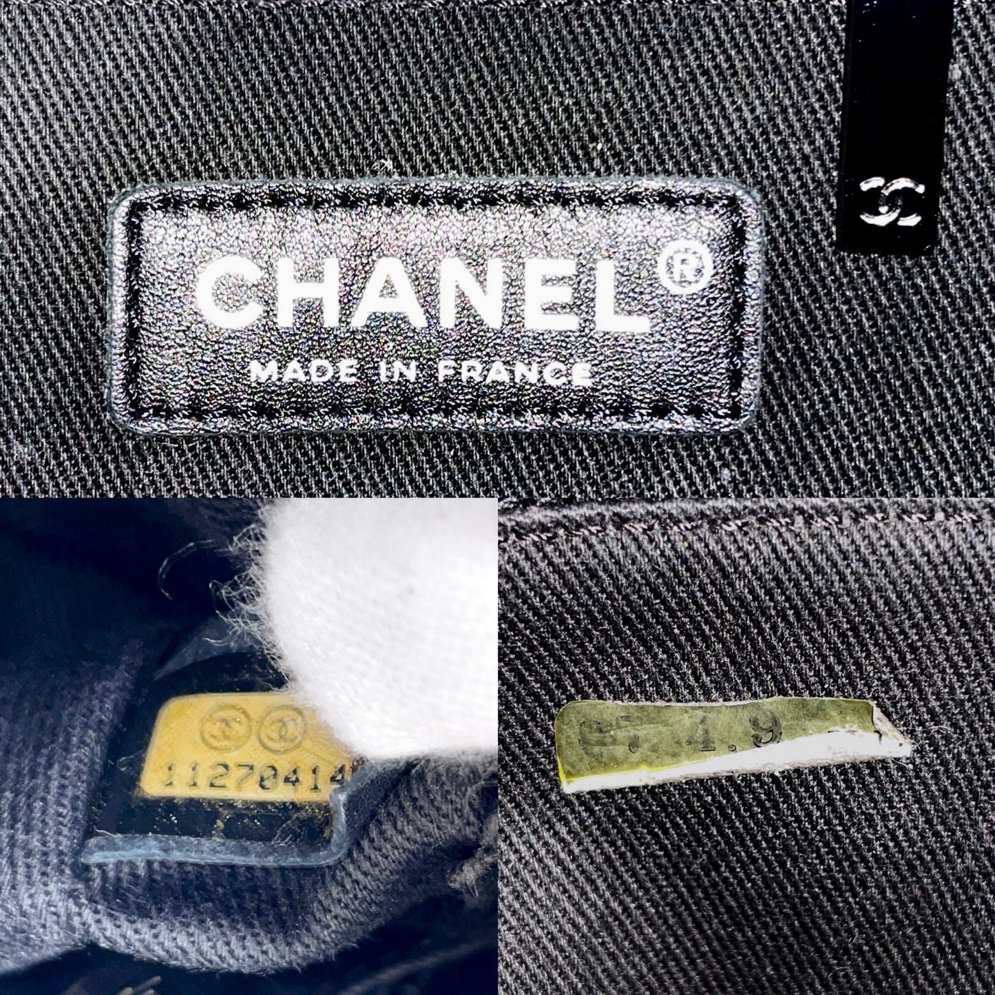 CHANEL Vｽﾃｯﾁ ｺｺﾏｰｸ ｷｬﾝﾊﾞｽ ﾁｪｰﾝﾄｰﾄﾊﾞｯｸﾞ