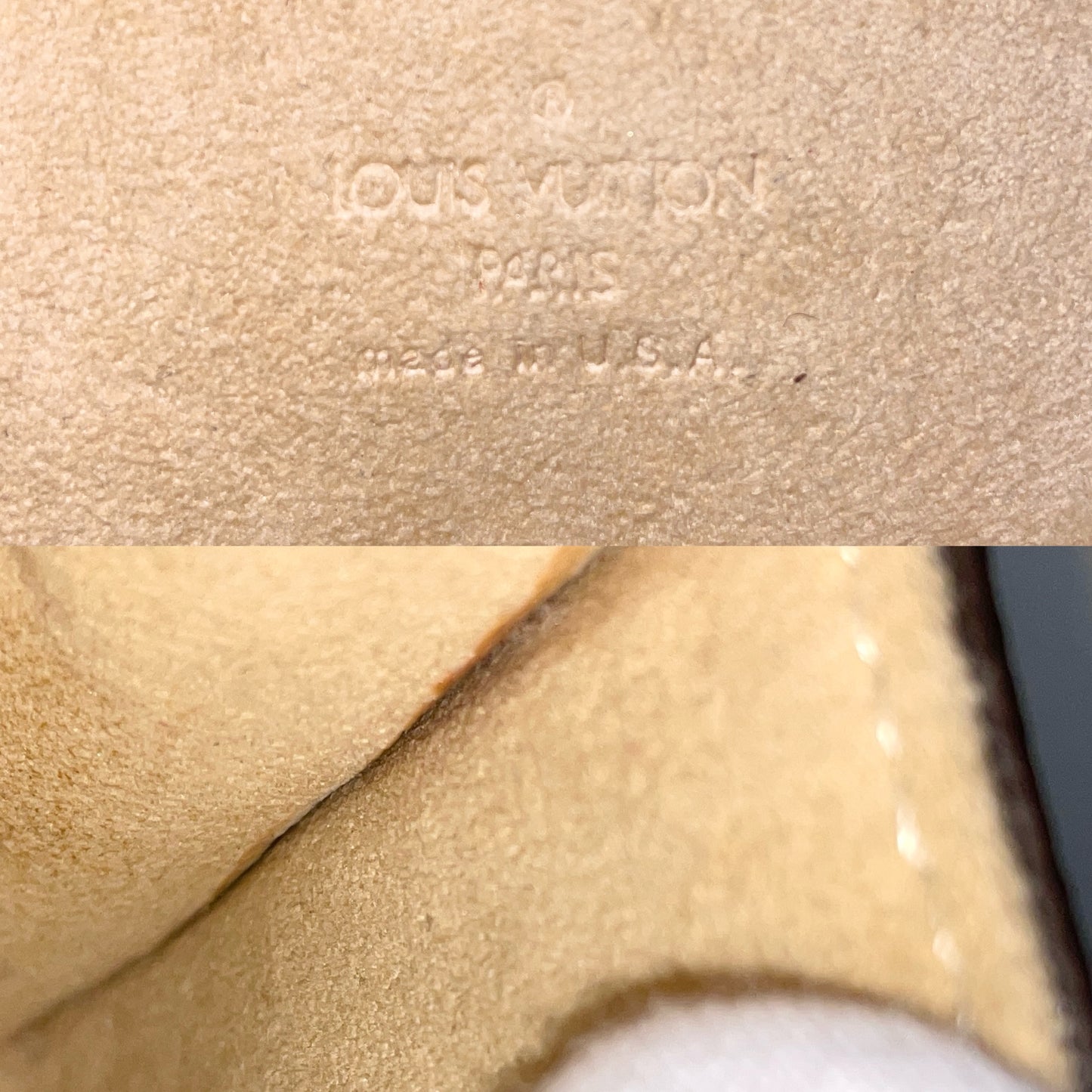 LOUIS VUITTON ﾓﾉｸﾞﾗﾑ ﾎﾟｼｪｯﾄ ﾂｲﾝPM M51854 ﾌﾞﾗｳﾝ