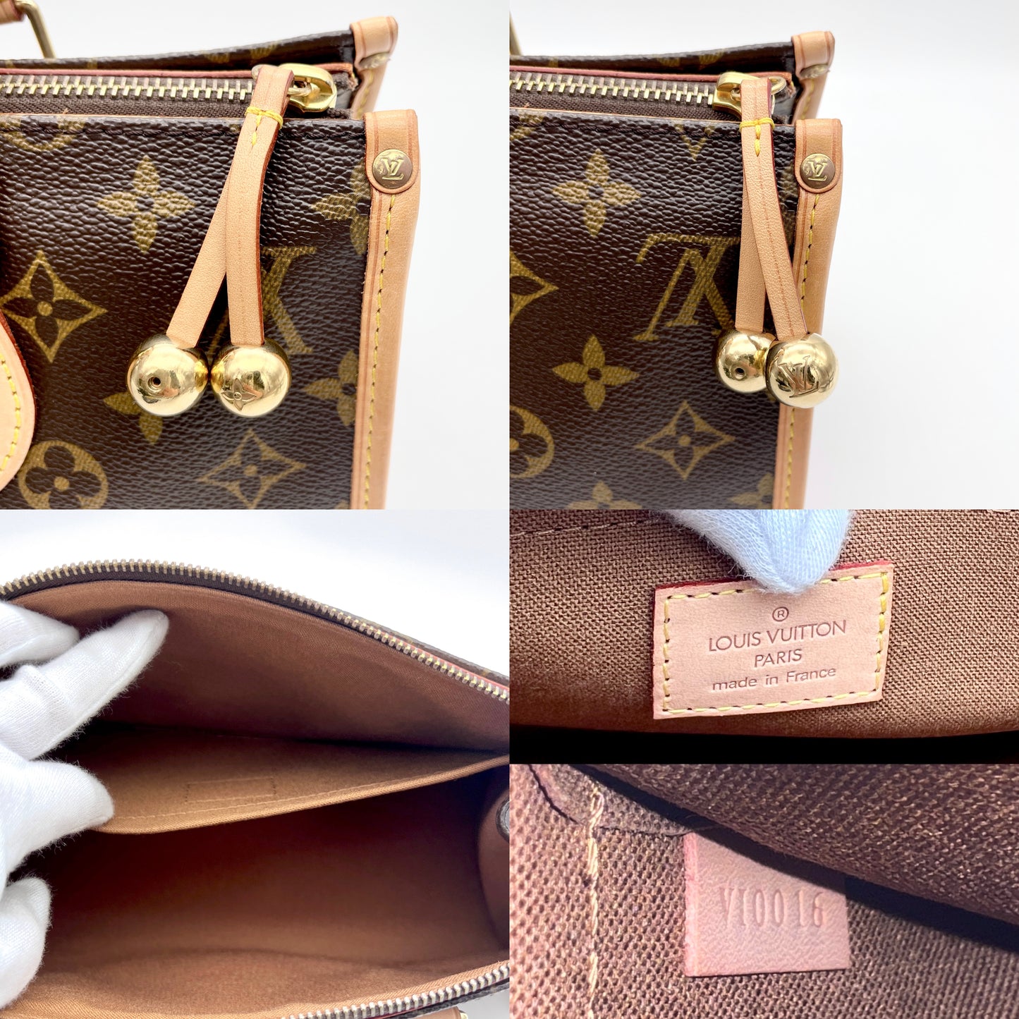 LOUIS VUITTON ﾓﾉｸﾞﾗﾑ ﾎﾟﾊﾟﾝｸｰﾙ M40009