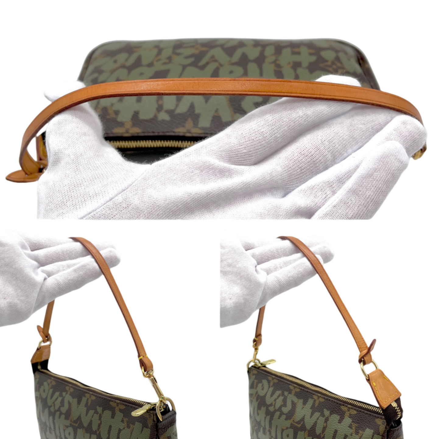 RARE☆☆☆LOUIS VUITTON ﾓﾉｸﾞﾗﾑ･ｸﾞﾗﾌｨﾃｨ ｱｸｾｿﾜｰﾙ M92191