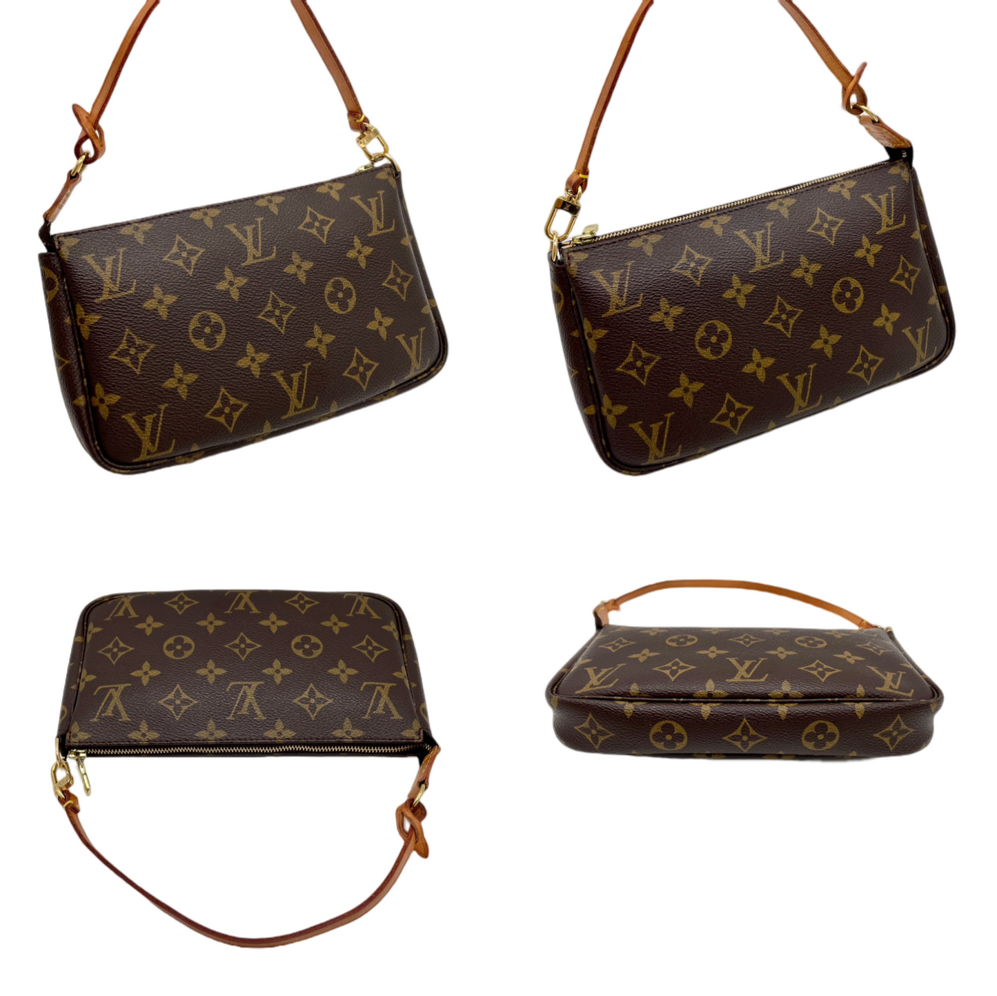 LOUIS VUITTON Monogram Pochette Accessory M51980