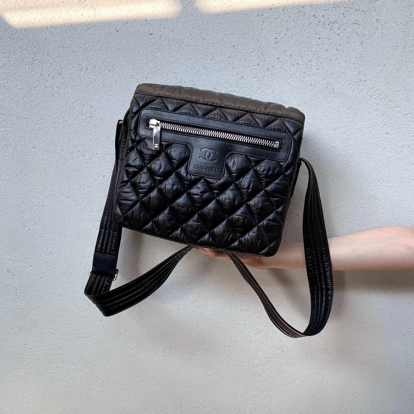 RARE☆☆☆CHANEL ｺｺ ｺｸｰﾝ ﾅｲﾛﾝ ｼｮﾙﾀﾞｰﾊﾞｯｸﾞ