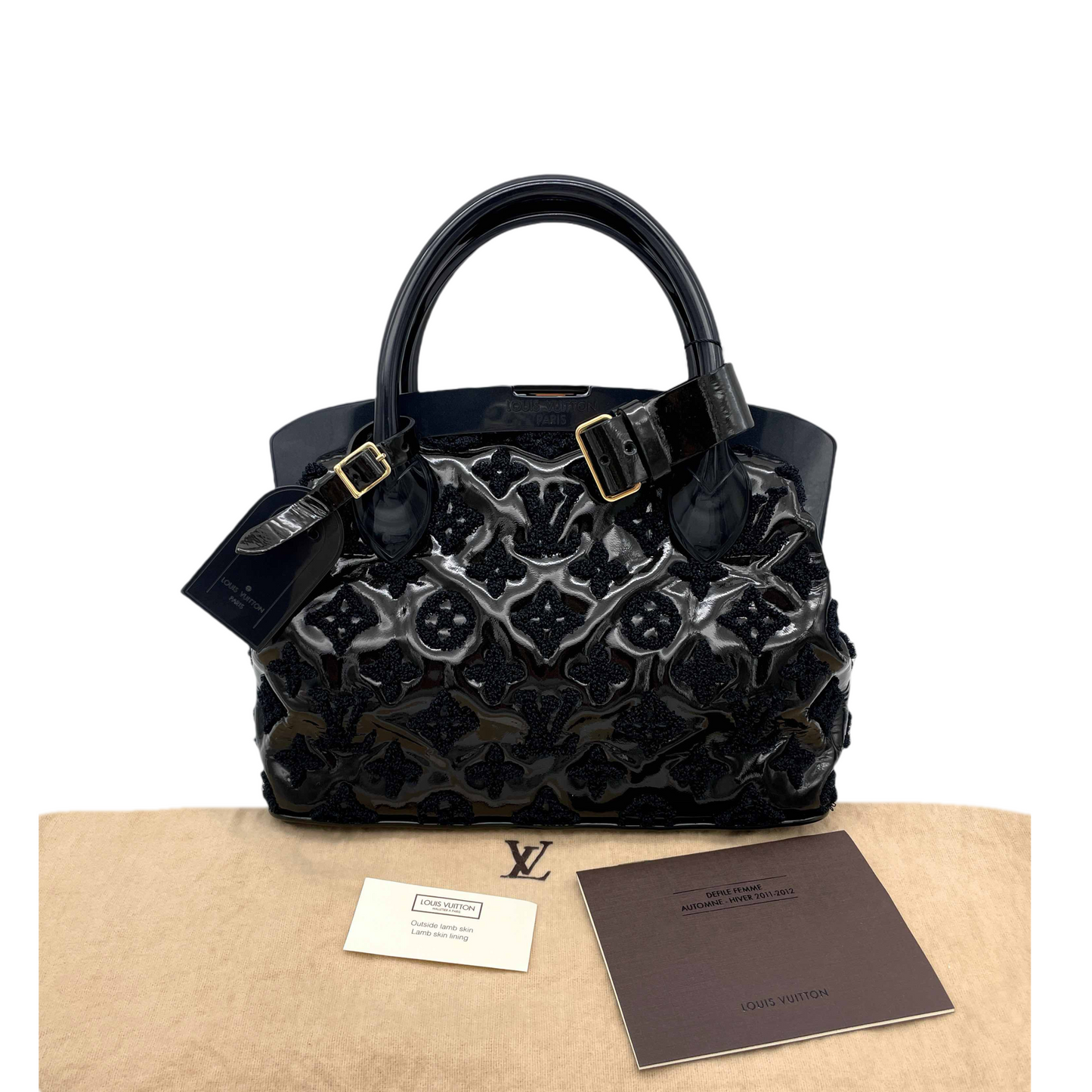 RARE☆☆☆☆☆LOUIS VUITTON 2012FW Collection Monogram Fashion Lockit BB Booklet M40699