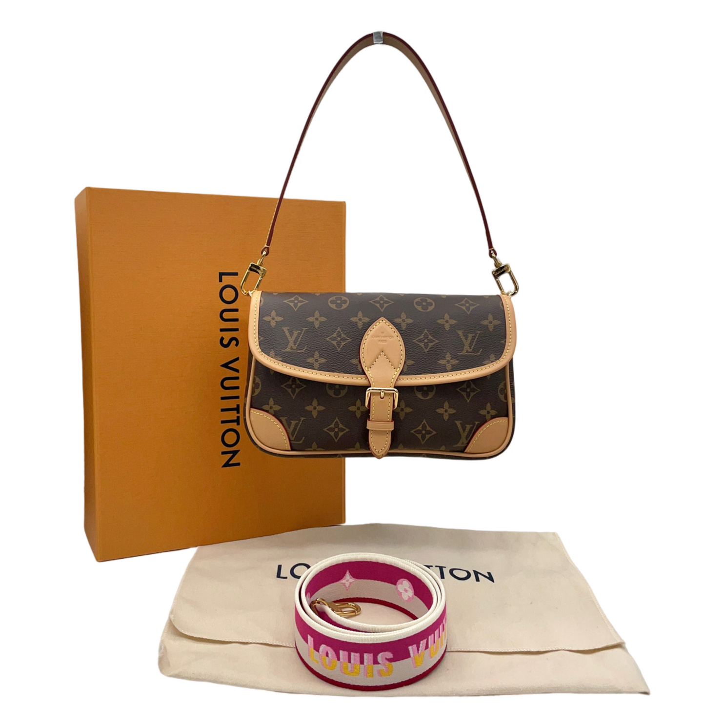 LOUIS VUITTON Monogram Diane NM PM M45985