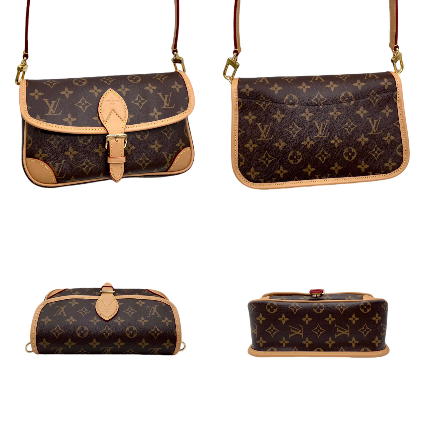 LOUIS VUITTON Monogram Diane NM PM M45985