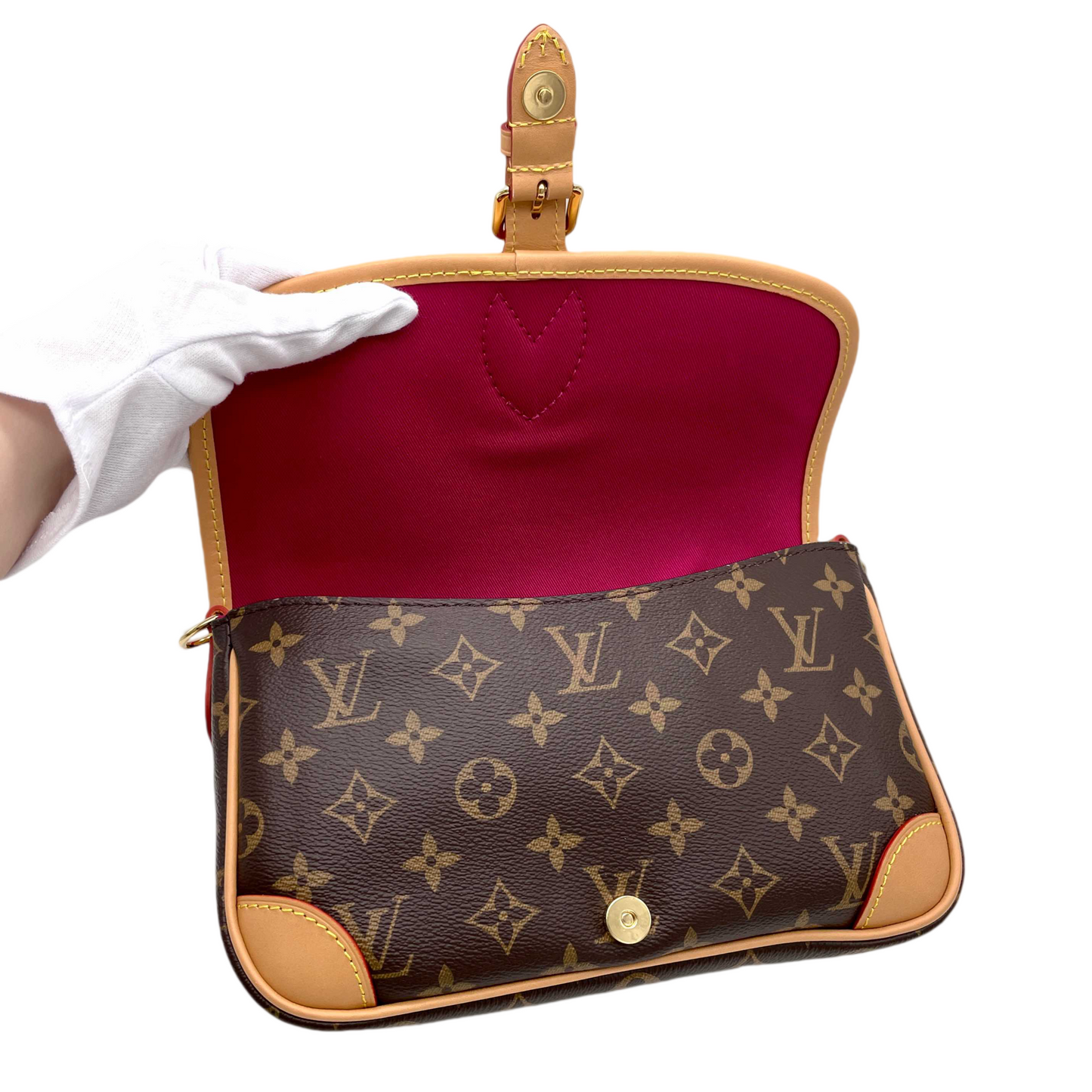 LOUIS VUITTON Monogram Diane NM PM M45985