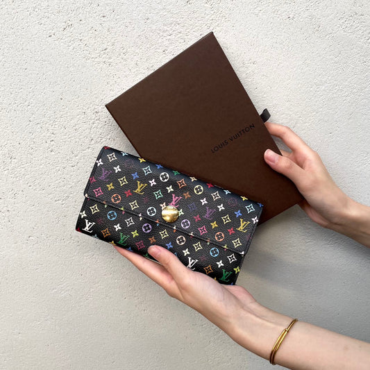 AUTH Pre-owned LOUIS VUITTON Monogram Gippy Wallet Trunk M58507